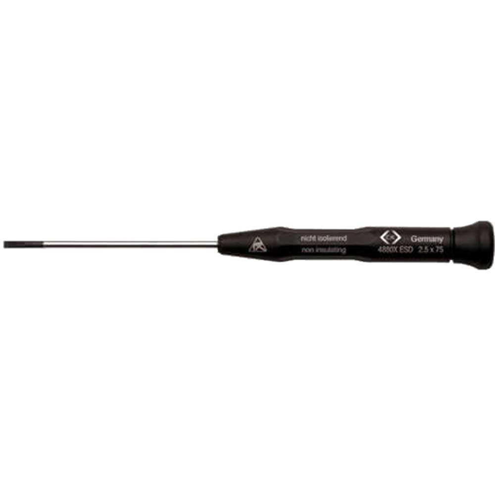 CK Xonic Precision ESD Slotted Screwdriver 4 x 100mm CK Xonic Precision ESD Slotted Screwdriver 4 x 100mm