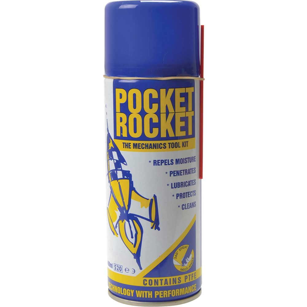 Pocket Rocket Aerosol Lubricant and Moisture Repellent 400ml Pocket Rocket Aerosol Lubricant and Moisture Repellent 400ml