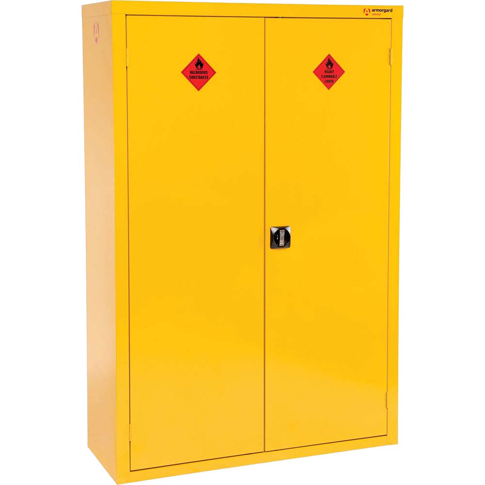 Armorgard Safestor Hazardous Materials Cabinet 1200mm x 460mm x 1800mm Armorgard Safestor Hazardous Materials Cabinet 1200mm x 460mm x 1800mm