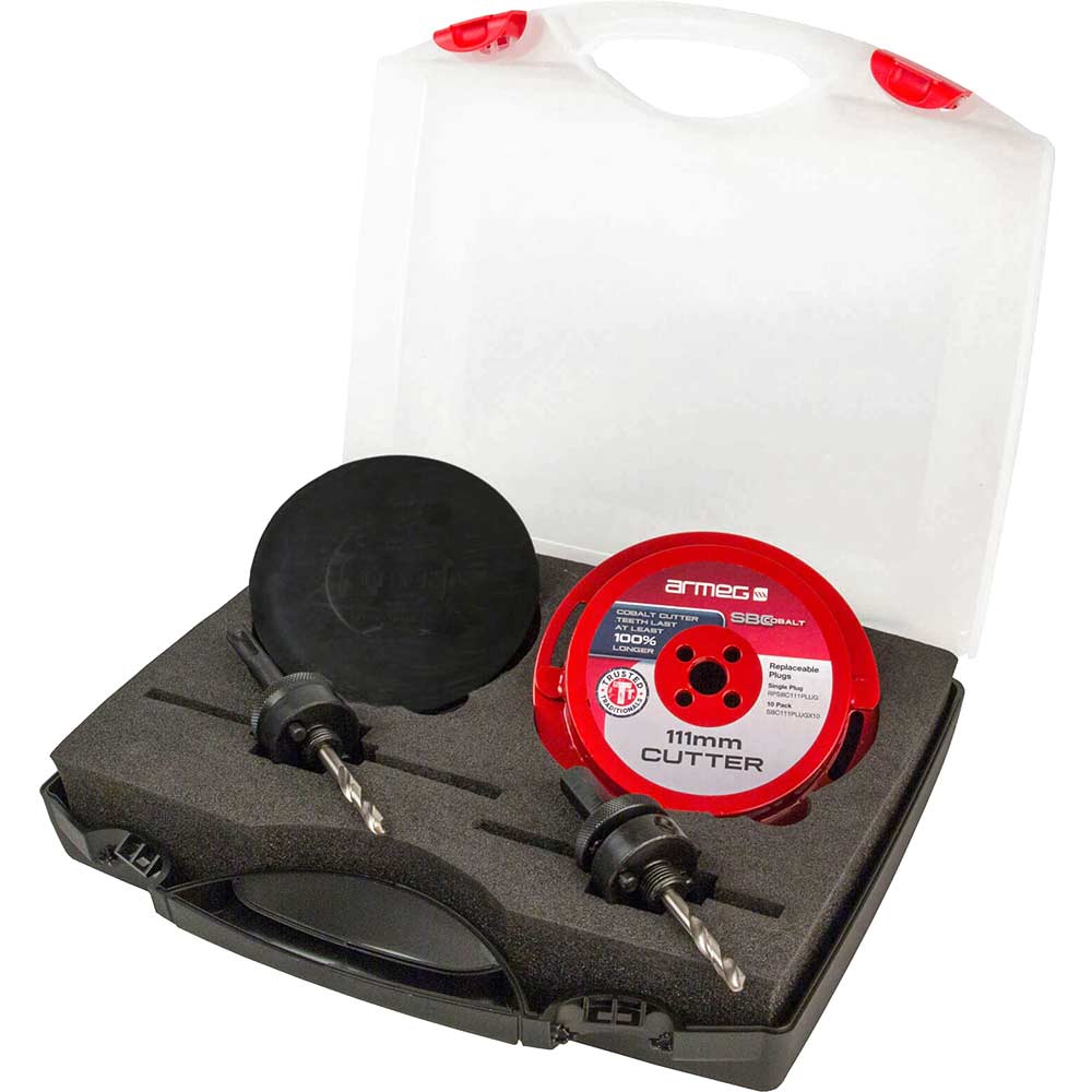 Armeg 111mm Complete Solid Board Cutter Set Armeg 111mm Complete Solid Board Cutter Set