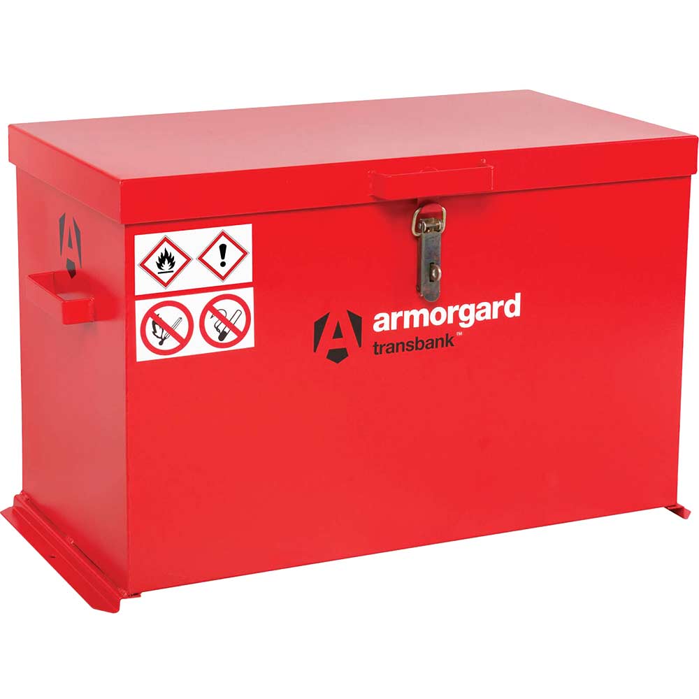 Armorgard Transbank Hazard Transport W800mm x D420mm x H515mm Armorgard Transbank Hazard Transport W800mm x D420mm x H515mm
