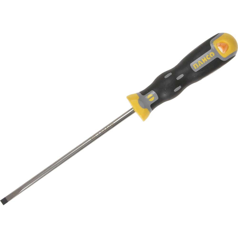 Bahco Tekno 3 x 200mm Parallel Slotted Screwdriver with Round Shank Bahco Tekno 3 x 200mm Parallel Slotted Screwdriver with Round Shank