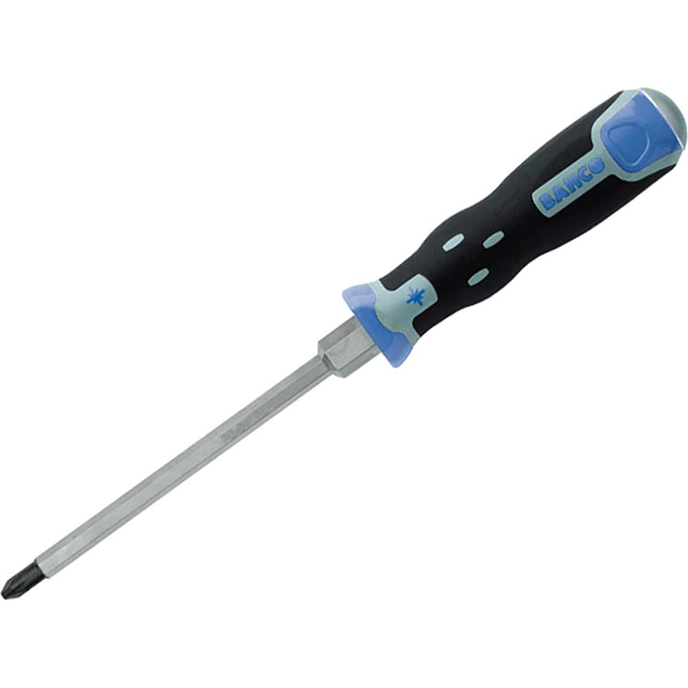 Bahco Tekno PZ3 x 150mm Pozi Screwdriver with Through Shank Bahco Tekno PZ3 x 150mm Pozi Screwdriver with Through Shank