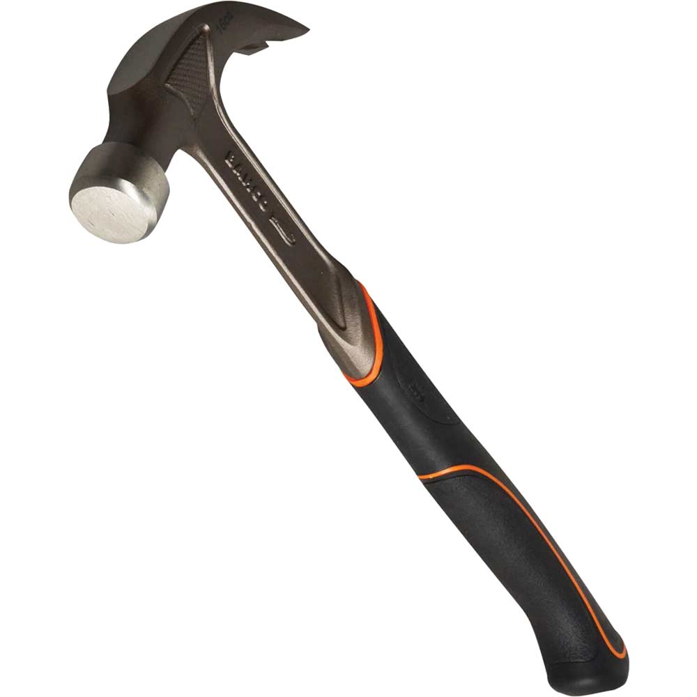 Bahco Anti Vibration Claw Hammer with Large Ergo Handle 450g 16oz Bahco Anti Vibration Claw Hammer with Large Ergo Handle 450g 16oz