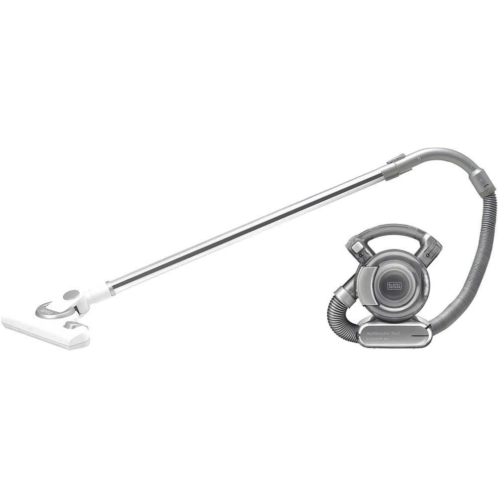 Black and Decker PD1820LF 18v Dustbuster Flexi Handheld Vaccuum Cleaner with Integrated Lithium Ion Battery and Floor Extension Kit Black and Decker PD1820LF 18v Dustbuster Flexi Handheld Vaccuum Cleaner with Integrated Lithium Ion Battery and Floor Extension Kit