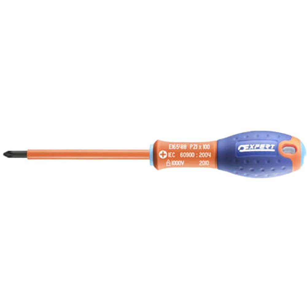 Britool PZ0 x 100mm VDE Insulated 1000v Pozi Screwdriver 205mm Britool PZ0 x 100mm VDE Insulated 1000v Pozi Screwdriver 205mm