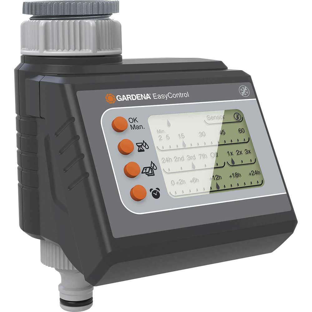 Gardena EasyControl Digital Water Timer with LCD Display Gardena EasyControl Digital Water Timer with LCD Display
