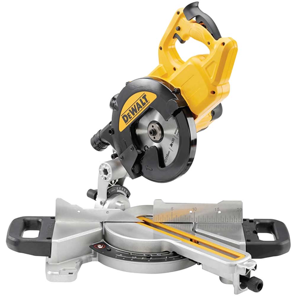DeWalt DWS774 Compound Mitre Saw 216mm Blade 1400w 240v DeWalt DWS774 Compound Mitre Saw 216mm Blade 1400w 240v