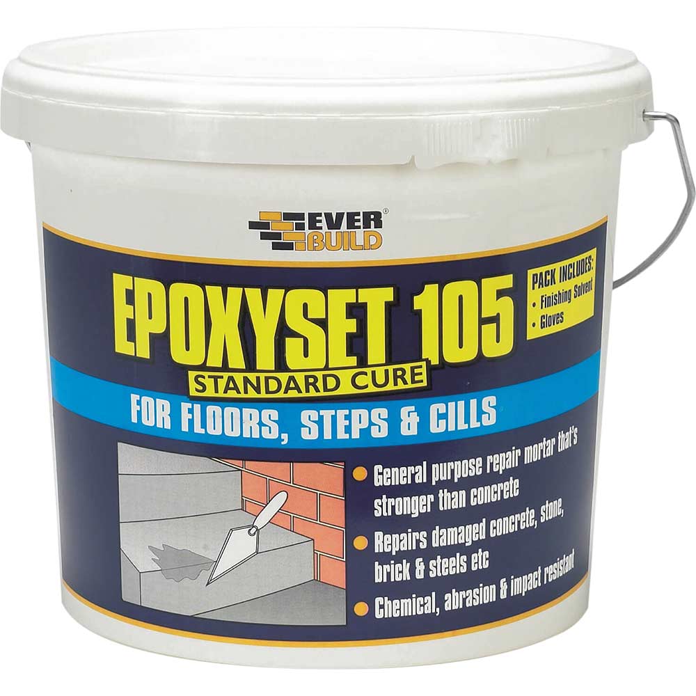 Everbuild 105 Epoxyset Standard Cure General Purpose Repair Mortar 14kg Everbuild 105 Epoxyset Standard Cure General Purpose Repair Mortar 14kg