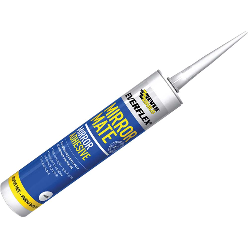 Everbuild Mirror Mate Sealant and Adhesive C3 Everbuild Mirror Mate Sealant and Adhesive C3