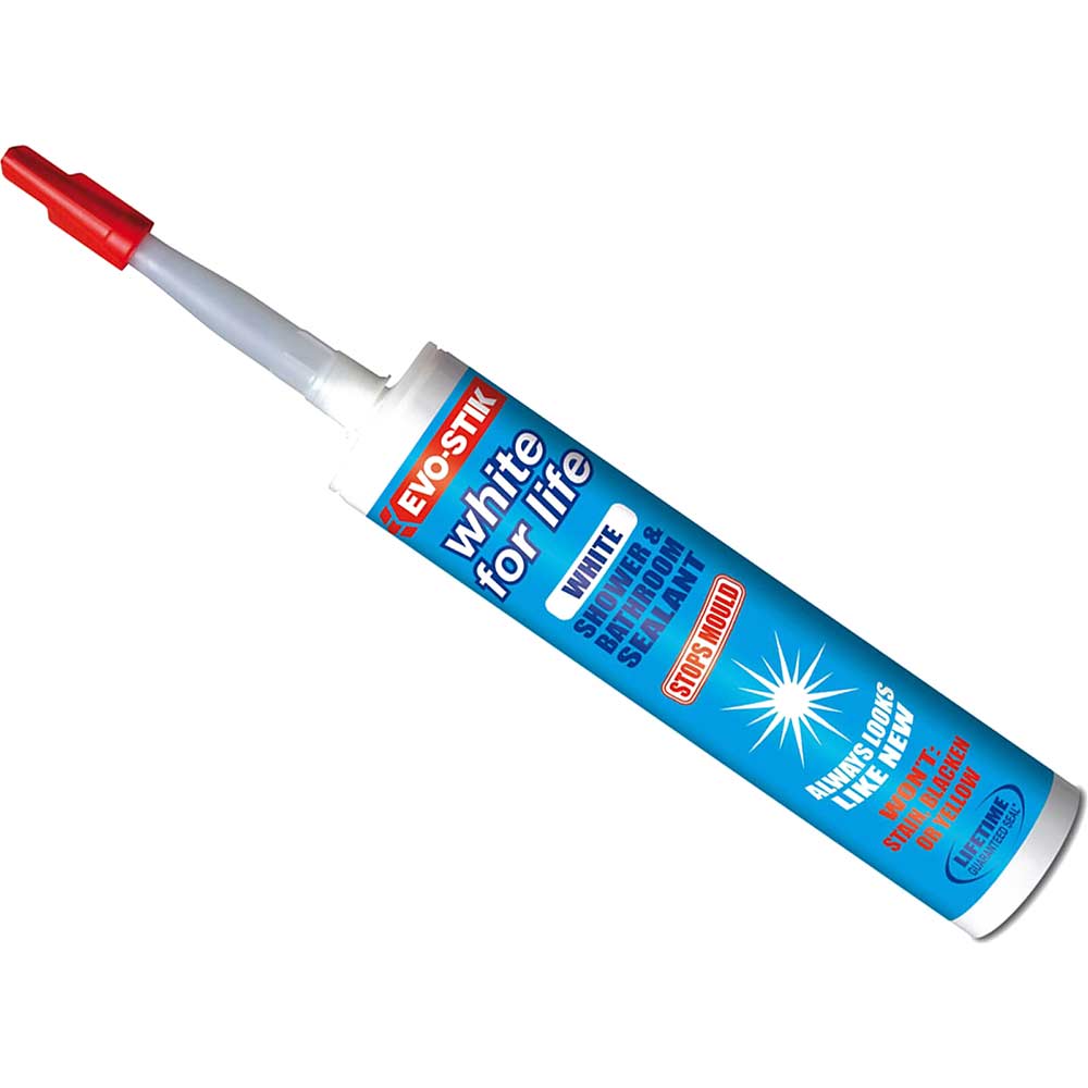 EvoStik Clear for Life Silicone Sealant 310ml EvoStik Clear for Life Silicone Sealant 310ml