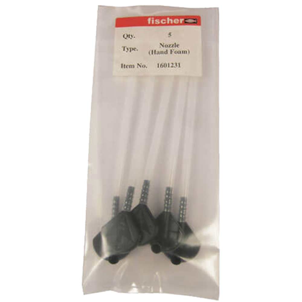 Fischer Spare Expanding Foam Nozzles Pack of 5 Fischer Spare Expanding Foam Nozzles Pack of 5