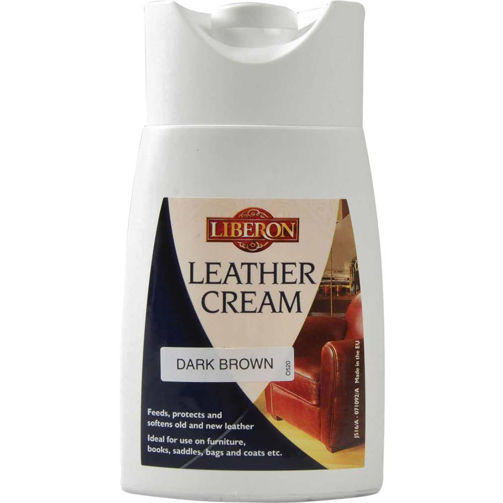 Liberon Leather Cream Dark Brown 150ml Liberon Leather Cream Dark Brown 150ml