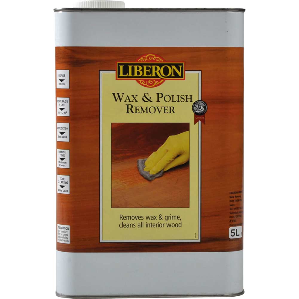 Liberon Wax and Polish Remover 5 Litre Liberon Wax and Polish Remover 5 Litre