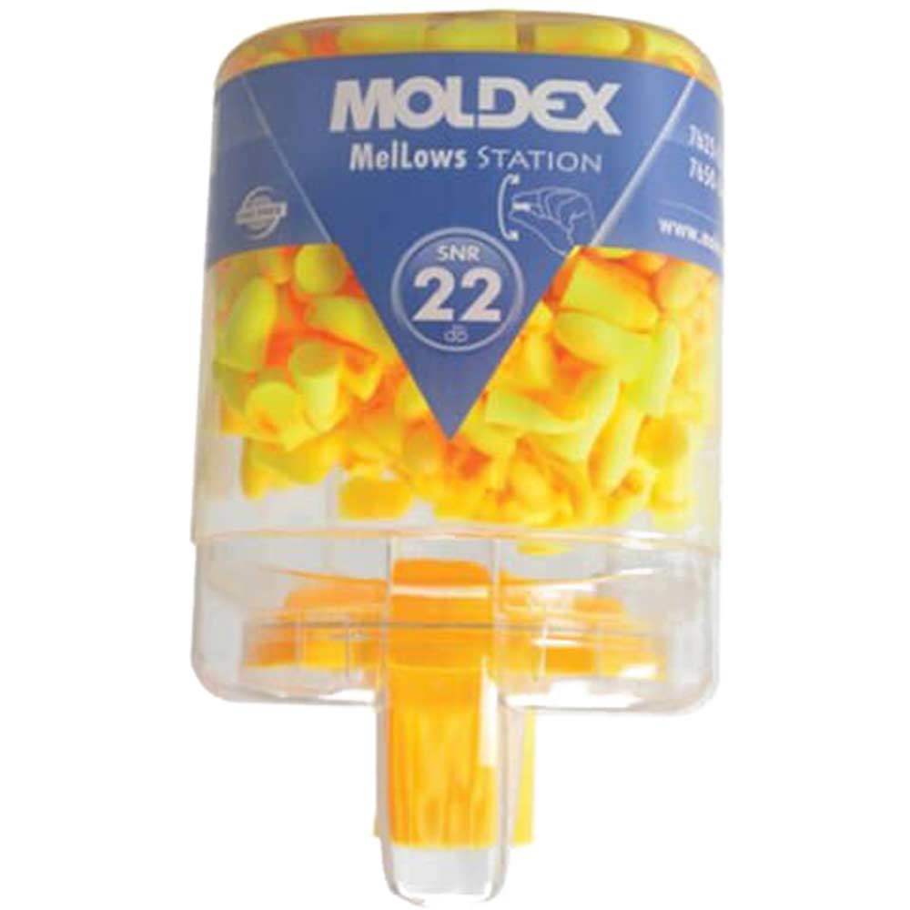 Moldex Disposable Foam Mellows Earplugs in Station Refill 250 Pairs Moldex Disposable Foam Mellows Earplugs in Station Refill 250 Pairs