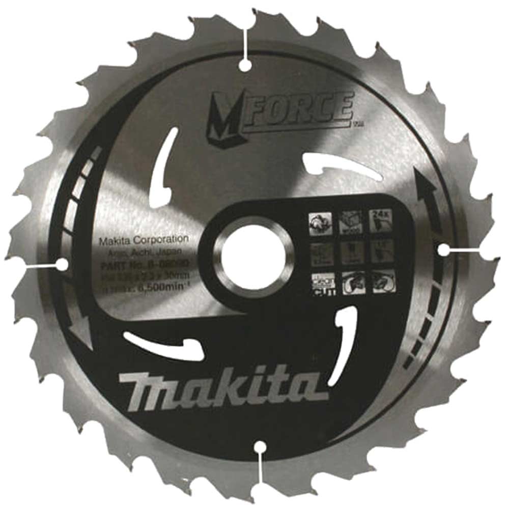 Makita Mforce Circular Saw Blade 165mm x 10 Teeth 20mm Bore Makita Mforce Circular Saw Blade 165mm x 10 Teeth 20mm Bore
