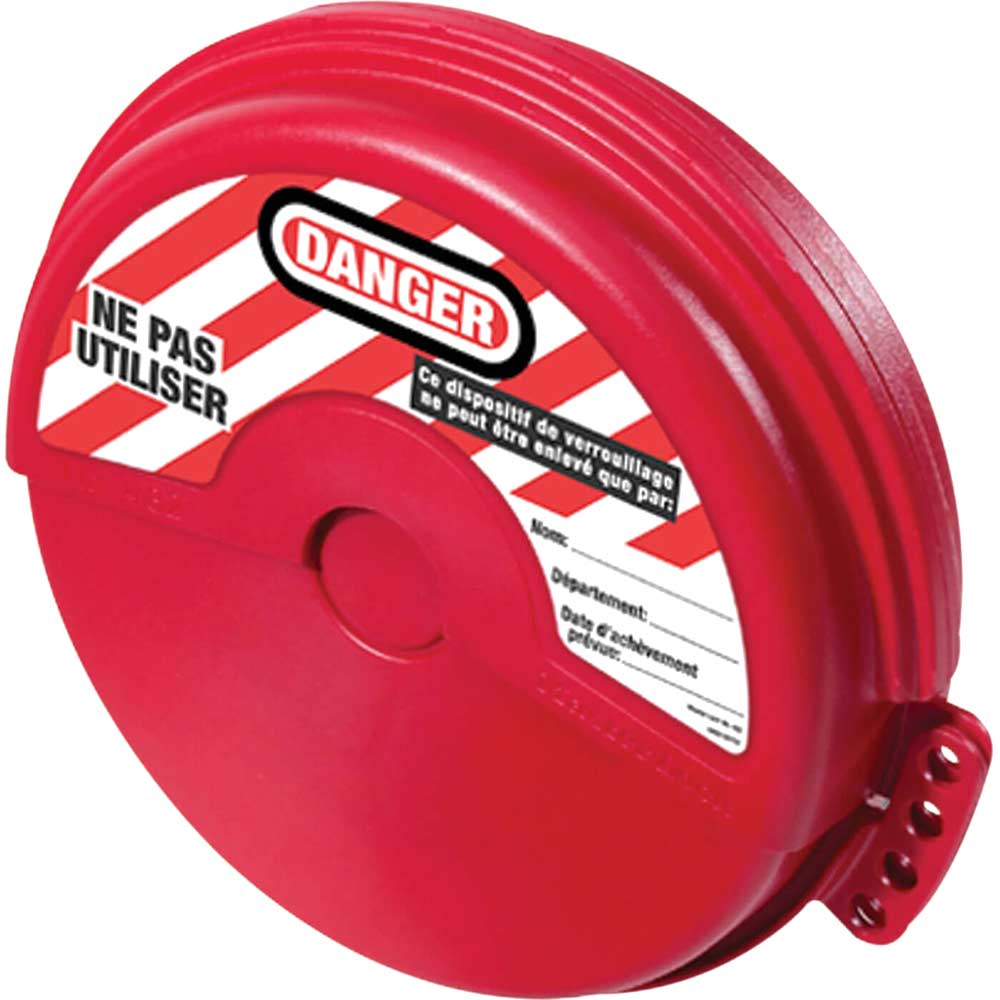 MasterLock Lockout Gate Valve Cover 150mm 165mm MasterLock Lockout Gate Valve Cover 150mm 165mm