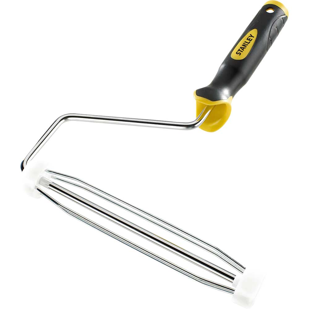 Stanley Dynagrip Paint Roller Frame 230 x 38mm 9 x 1 12 Stanley Dynagrip Paint Roller Frame 230 x 38mm 9 x 1 12