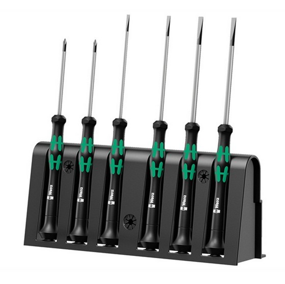 WERA 20356 A KRAFTFORM MICRO SCREWDRIVER SET SLPH 6PC WERA 20356 A KRAFTFORM MICRO SCREWDRIVER SET SLPH 6PC
