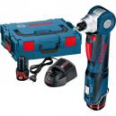 Bosch GWI 108 VLi 108v Cordless Angle Screwdriver with L Boxx and 2 Lithium Ion Batteries 2ah