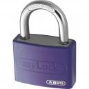 Abus 40mm T65AL Series Aluminium Padlock Violet