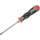 Bahco Tekno PH1 x 100mm Phillips Screwdriver with Through Shank