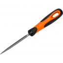 Bahco 200mm Second Cut Three Square File and Handle