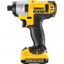 Dewalt DCF815D2 108v Cordless Impact Driver with 2 Lithium Ion Batteries 2ah