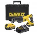 DeWalt DCS380M2 18v Cordless XR Premium Reciprocating Saw with 2 Lithium Ion Batteries 4ah