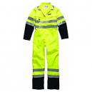 Dickies Mens Proban Flame Retardant Safety Overalls Yellow Chest 36 Leg 315