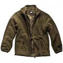 Dickies Mens Padded Fleece Jacket Dark Moss 2XL