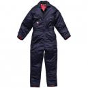 Dickies Mens Lined Overalls Navy Blue 2XL and 32 Leg