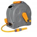 Hozelock 25 Metre Floor Standing Compact Hose Reel with 25 Metre Hose Pipe and Connectors