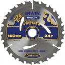 Irwin Weldtec Circular Saw Blade 160mm x 24 Teeth x 20mm Bore ATB