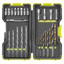 Ryobi 30 Piece Drill and Screwdriver Bit Set in Stackable Case