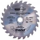 Trend Saw Blade Crosscut 215mmx24Tx30mm Saw Blades Circular Saw Blade 215mm