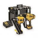 DEWALT DCK264P2 18V XR BRUSHLESS NAILER TWINPACK WITH 2X 50AH LIION BATTERIES