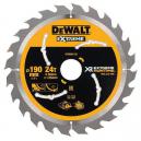 DEWALT DT99562QZ XR FLEXVOLT SAW BLADE 190MM X 30MM 24T