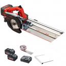 MAFELL 919821 KSS 40 18V BL CROSSCUT SYSTEM WITH 2 X 52AH LI BATTERIES FLEXIRAIL PARALLEL FENCE DUST PORT ELBOW and DUST BAG