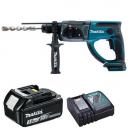 MAKITA DHR202R1 18V SDS HAMMER DRILL WITH 1X 30AH LIION BATTERY and CHARGER SUPPLIED IN CARTON