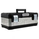 STANLEY STA195620 GALVANISED METAL PLASTIC TOOL BOX 26IN