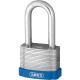 Abus 50mm 41 Series Laminated Steel Padlock With 125mm Long Shackle