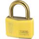 Abus 40mm Yellow T84 Inox Series Brass Padlock